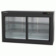 Arrière-bar positif professionnel noir prof 520 hauteur 850 2 porte... - PERHS-350-L