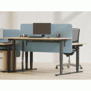 Bureau bench 2 personnes avec réglage en hauteur électrique Bureau bench 2 personnes avec réglage en hauteur électrique