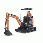 Mini pelle 1,74t - doosan dx17z