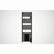 Radiateur sèche-serviettes connecté Doris avec soufflerie 2000W Noir - Atlantic - 851228_0