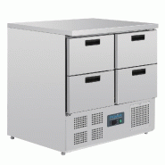 Table réfrigérée compacte 4 tiroirs 240l série g - PU638