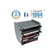 Toaster multifonction SOFRACA électrique 2 niveaux - Série Junior - 480 à 500 pièces/heure - Fabriqué en France -  Référence 11042
