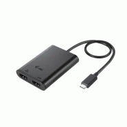 USB-C Dual 4K/60Hz (single 8K/30Hz) HDMI Video Adapter