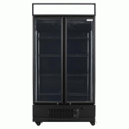 Vaiotec Réfrigérateur à boissons TOPLINE 870 litres avec dessus éclairé « noir », 1090 x 742 mm - blanc acier 11946