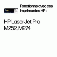 201X toner LaserJet Noir grande capacité authentique