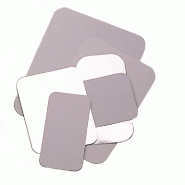Couvercle carton/aluminium pour barquette 58885 21,2x10,7cm - par 100