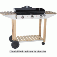FORGE ADOUR Chariot Pour Plancha 934750 - beige 8437008176314