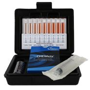 Kit d’analyse visuelle du Peroxyde d'hydrogène, 5-50 ppm Type : HR CHEMets® 30 unités, marque Chemetrics - Ref.: NBB030 Kit d’analyse visuelle du Peroxyde d'hydrogène, 5-50 ppm Type : HR CHEMets® 30 unités, marque Chemetrics - Ref.: NBB030