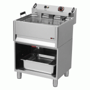 RM GASTRO Friteuse électrique 0,5 kW/l, 30 l TOP avec robinet de vidange 400 V REDFOX - FE 60 T/P - REDFOX - 0615402891493