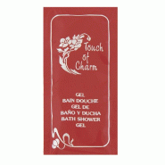 Sachet de gel douche 10ml 10x5cm par 1000