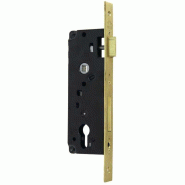 Serrure monopoint à larder CIS5C110.60 laiton métal noir 60x85 mm CISA - noir métal 128854