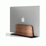 Support d'ordinateur/tablette en bois et aluminium noir Support d'ordinateur/tablette en bois et aluminium noir