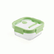 Boite hermétique en verre 800 ml -  Vert Carré Verre Lékué 16.6x16.8 cm - vert 8710755884009
