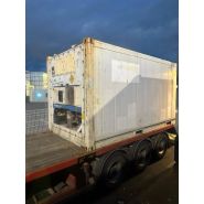 Container maritime 20 pieds Reefer Frigo Occasion - Révisé et étanche_1