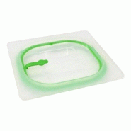 Couvercle Polypropylène étanche GN 1/6 - HACCP Vert - Gastroland - vert plastique polypropylène 3701666009341