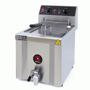 Friteuse industrielle FE-8 avec cuve soudée de 8 litres, puissance 3000 W, robinet de vidange et thermostat réglable | Sammic - 5130116
