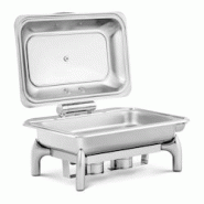 Helloshop26 - Chafing dish gn 1/1 professionnel à fond plat (acier inoxydable, verre trempé, 8,5 l, 1 récipient gn 1/1, poignée cool 14_0004236 - Helloshop26 - Chafing dish gn 1/1 professionnel à fond plat (acier inoxydable, verre trempé, 8,5 l, 1 récipient gn 1/1, poignée cool 14_0004236 -