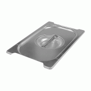 RM GASTRO Couvercle GN 1/4 poignées escamontables inox REDFOX - VGN 1/4 U - REDFOX - 0615402630979