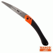 Scie Arboricole Pliable 396-HP Bahco - pour bois sec avec denture spéciale et poignée bi-composant