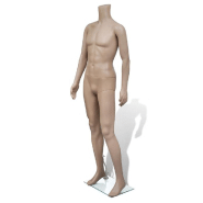 Vidaxl mannequin de vitrine homme sans tête 30025