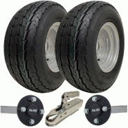 20.5x8.00-10 Trailer Kit High Speed Road Legal Wheels ALKO Hub Stub Axle Hitchle 20.5x8.00-10 Trailer Kit High Speed Road Legal Wheels ALKO Hub Stub Axle Hitchle