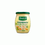 BÉNÉDICTA MAYONNAISE POT EN VERRE 470 G