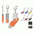 CLE USB PIVOTANTE PUBLICITAIRE PERSONNALISABLE