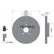 Disque de frein Textar 92149100 - ventilé de l'intérieur - boîte de 1 disque Disque de frein Textar 92149100 - ventilé de l'intérieur - boîte de 1 disque