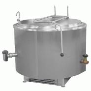 EURAST - Marmite cylindrique à vapeur 300 litres - 1320x1330x940 mm - 18V03300 - inox 18V03300 EURAST - Marmite cylindrique à vapeur 300 litres - 1320x1330x940 mm - 18V03300 - inox 18V03300