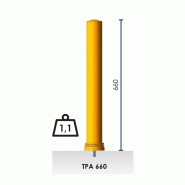 Balise flexible à mémoire de forme Ø80 - 660 / Orange