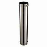 Element droit simple paroi inox condensor / 95cm / poujoulat - ø 300