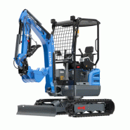Mini-pelle R18 PRO RIPPA neuve Canopy 1.8T moteur KUBOTA_0