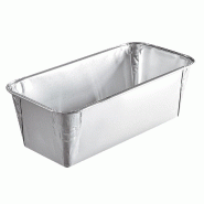 Plat Aluminium NOVATRAY XXL 2800ml  - 292x143x95mm - Moule Cake Traiteur Cuisson Four Lasagnes Gratins NovaPac - Lot de 300 unités - KM3000