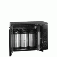 Refroidisseur de fût 2 portes CKC6 noir TEFCOLD