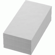 Serviette Bio-Dunisoft 40x40cm pliage en 8 Blanc x60 - blanc 202929 Serviette Bio-Dunisoft 40x40cm pliage en 8 Blanc x60 - blanc 202929