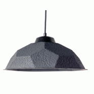 Stones Egg Suspension En Carton Recyclé Noir - noir 8033959250853
