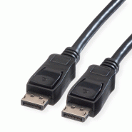 VALUE Câble DisplayPort, DP M - DP M, noir, 10 m_0