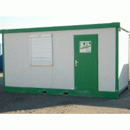 Abris de chantier bungalow 12 m2