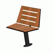 Banc public en bois buton industries bi 31 cah Banc public en bois buton industries bi 31 cah