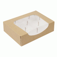 Boite snacking froid The pack carton ondulé nano-micro 17.5x12x4.5cm - par 400
