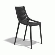 Chaise design in & out IBIZA - noir