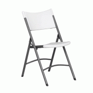 Chaise pliante HDPE Nimes - Chaise pliante HDPE Nimes -