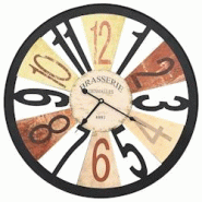 Décoshop26 - Horloge murale Métal 60 cm Multicolore DEC022223 - 3001314269609 Décoshop26 - Horloge murale Métal 60 cm Multicolore DEC022223 - 3001314269609
