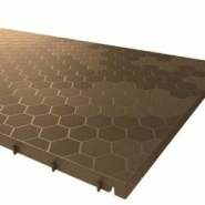 Dalle de sol Clipsable 116 x 76 x 3 cm Rectangulaire Polypropylène Revêtement de Sol Modulable Intérieur / Extérieur Art Plast - marron 8010693127672 Dalle de sol Clipsable 116 x 76 x 3 cm Rectangulaire Polypropylène Revêtement de Sol Modulable Intérieur / Extérieur Art Plast - marron 8010693127672