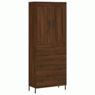 Helloshop26 - Buffet bahut commode armoire meuble de rangement organisateur cuisine salle de séjour salon haut 69,5 x 34 x 180 cm 02_0033785 - 300021 Helloshop26 - Buffet bahut commode armoire meuble de rangement organisateur cuisine salle de séjour salon haut 69,5 x 34 x 180 cm 02_0033785 - 300021