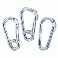 Mousqueton inox - Mousqueton pompier - Accessoires de levage Sylev depuis 1990