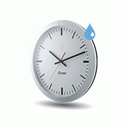 Profil 940 - Horloge analogique extérieure IP55, piles 1,5V, DHF, affichage heure-minute - BODET