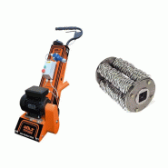 Raboteuse industrielle électrique GFP200 + 1 tambour complet avec molettes en carbure de tungstène - GOLZ - 02853001010+02853001100