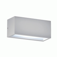 ROSSINI ILLUMINAZIONE Guava Applique Led Double Emission 12W 120°-120° Gris Ip65 3000K - Éclairage Mural Extérieur Groupe Rossini - gris 8015421555208