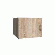 SURMEUBLE COLONNE DE RANGEMENT LUND CHÊNE NATUREL 40 X 54 CM PROFONDEUR.